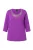 Ulla Popken Shirt  lila / zilver