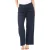 MYT Womens Elasticated High Waist Wide Leg Jeans in Donkerblauw