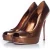 Gucci Gold Sofia peeptoe pumps