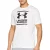 Under Armour Heren UA GL Foundation Korte Mouw T-shirt Wit