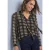 Chiffonblouse met strikdetail
