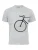 Cotton Prime Shirt ‘Bike Lover’  stone grey / zwart