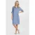 Geisha blousejurk blauw