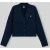 Tommy Jeans relaxed fit gebreid jack met alpaca- en met wol