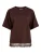 VILA Shirt ‘VIEwie’  chocoladebruin