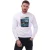 Heren Off White Rocks Type Slim Crewneck Sweatshirt in Wit Zwart