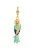 Nenalina Hangers  turquoise / donkerblauw / goud / oranjerood