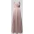 LUXUAR FASHION Avondjurk in wikkellook