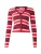 Noisy may Gebreid vest ‘NMANNY’  rosa / rood / bordeaux