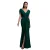 Vrouwenjurk met decolleté Goddiva Mermaid Draped
