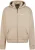 Dropsize Sweatvest  sand / wit