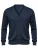 Ombre Gebreid vest  donkerblauw