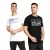 Crosshatch Heren Arnio T-Shirt (Set van 2) (Zwart/Wit)