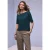 Street One Dames Shirt met boothals in Turkoois