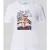 Liu Jo White slim fit T-shirt met strass-steentjes