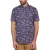 Original Penguin Normaal herenoverhemd met all-over print (Blauw Indigo)