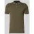 Geox slim fit poloshirt met contraststrepen