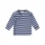 A Tiny Story gestreepte longsleeve – donkerblauw