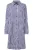 LAURASØN Blousejurk  violetblauw / wit
