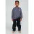 Sturdy sweater Rock the Earth – blauw