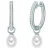 Valero Pearls Oorbellen  zilver / parelwit