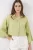 Overmaatse Gestreepte Gecombineerde Shirt met Knopsluiting