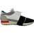 Balenciaga Race Runner sneakers in wit leer en mesh.