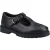 Hush Puppies Fiona SNR Meisjes Zwart Leren Schoenen