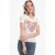 Dames-T-shirt Guess Triangle Flowers