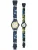 Hip Hop Analoog horloge  blauw / navy / smoky blue / wit