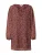 EDITED Jurk ‘Adeline’  gemengde kleuren / rood
