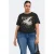 ONLY CARMAKOMA rechtvallend T-shirt Plus Size met print – antraciet
