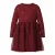 NAME IT MINI midi jurk met tule details – donkerrood