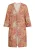 usha FESTIVAL Kimono  beige / rood
