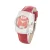 7279 Rode Leren Horloge met Band