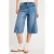 Cache Cache baggy high waist short medium blue denim