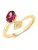 Rafaela Donata Ring  goudgeel / rood / zilver