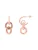 Heideman Oorbellen ‘Gaius’  rose-goud