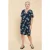 White Stuff Lydia Shift Dre Navy Printed