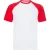 Fruit of the Loom Heren t-shirt honkbal met korte mouwen