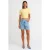 Hoge Taille Wijde Spijkerbroek Shorts