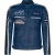 Leren race-motorfietsjack met rits