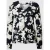 Tom Tailor Shirt met lange mouwen, bloemenmotief en V-hals