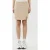 Hoge Taille Mini Tweekleurige Rok met Split