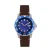 Nautis Dive Pro 200 horloge met leren band en datum