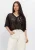 Haute L'Amitié Top Dames Court Lace Tee,