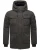 STONE HARBOUR Winterjas ‘Edriik XX’  zwart