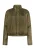 Mymo Licht gewatteerd blousonjack Dames militaire olijf