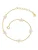 Glanzstücke München Armband  goudgeel / transparant