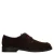 Manfield suède veterschoenen – bruin